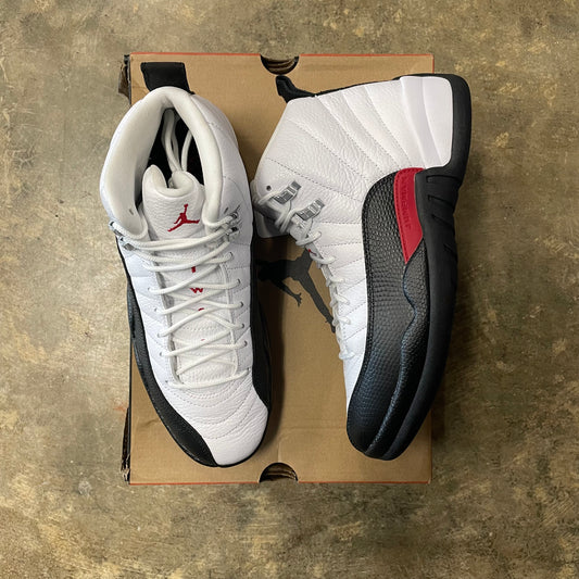 Jordan 12 red taxi