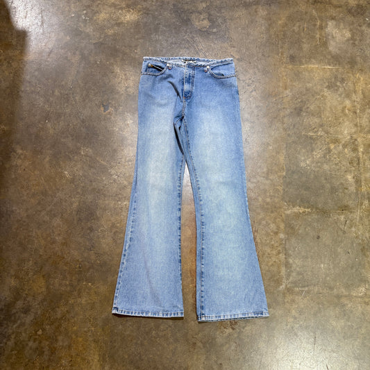 Asphalt No Waistband Flares