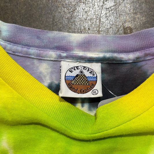 Tie Dye Alien Frog Tee