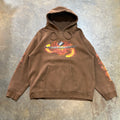 Harley Davidson Hoodie with Flaming Basketball Graphic