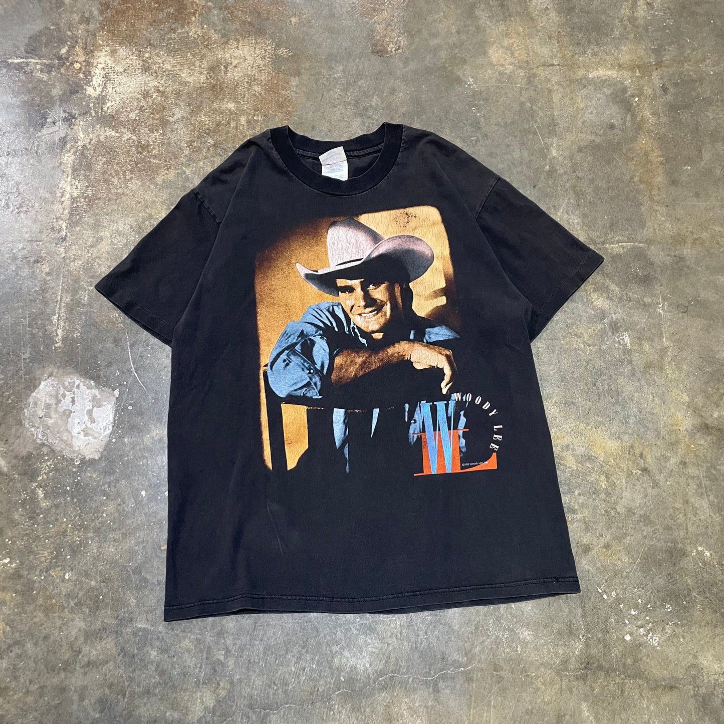 Black 1995 Woody Lee Tour Tee