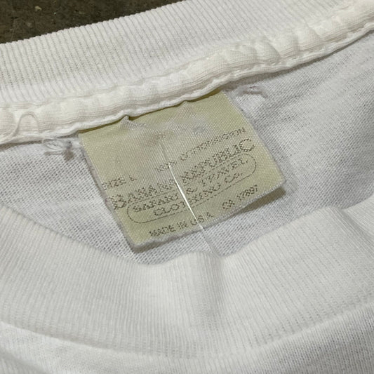 Banana Republic Coastal Boats Graphic Tee