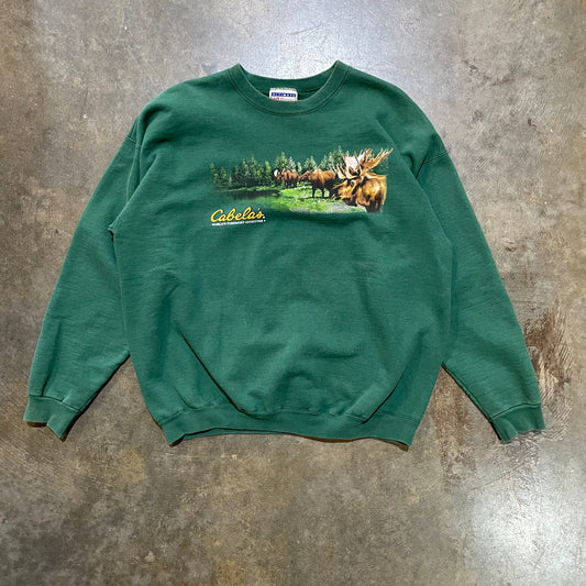 Cabelas Moose Green Crew