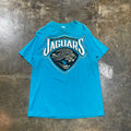 Teal Jacksonville Jaguars Logo 7 Tee