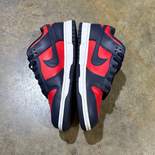 Nike Dunk Low University Red Obsidian No Box