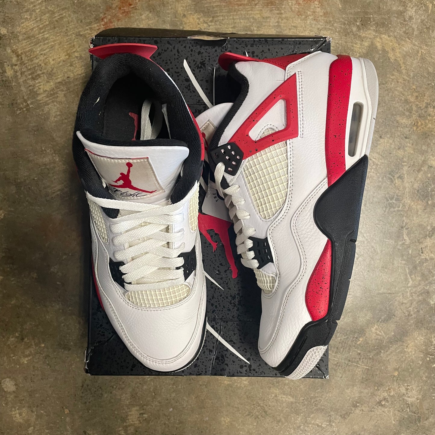 Jordan 4 Red Cement