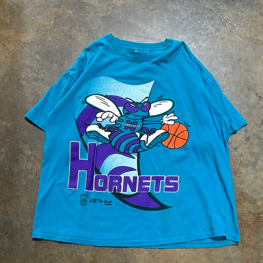 Teal Charlotte Hornets Big Graphic The Game Tee