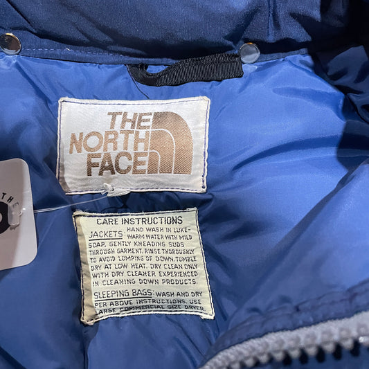 North Face Navy Puffer Jacket