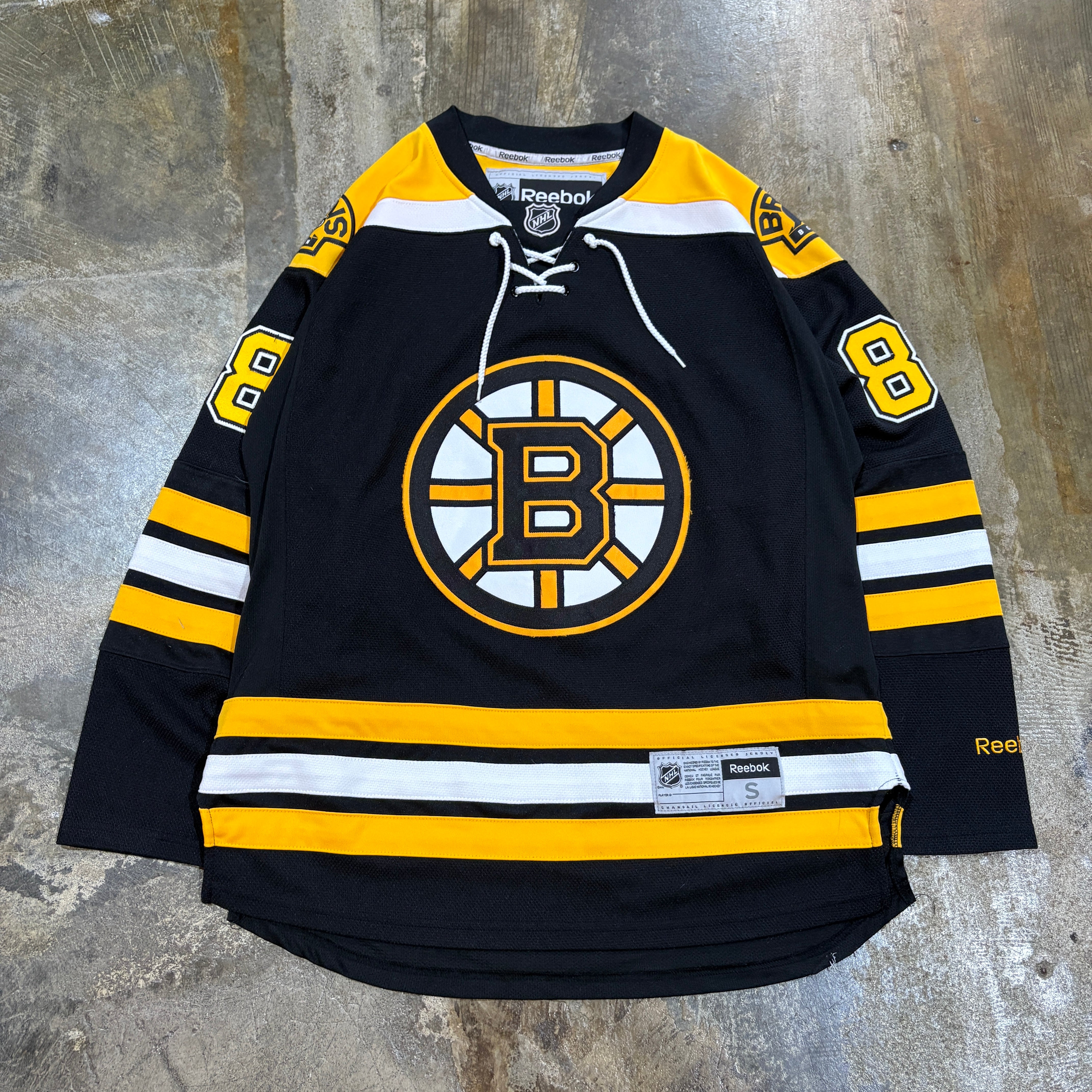 Boston Bruins Hockey Pastrnak Home Jersey