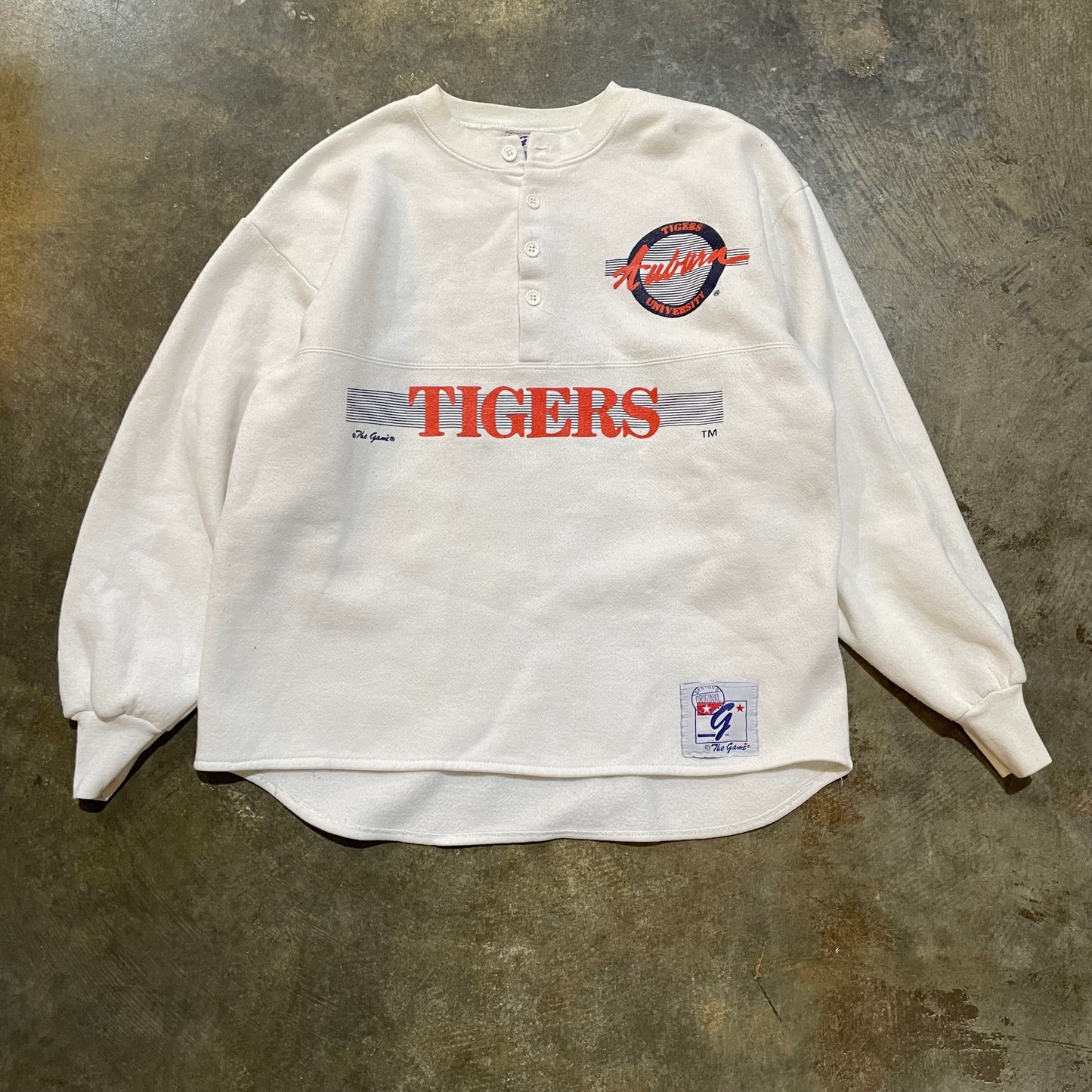 The Game Tigers Button Up Crew