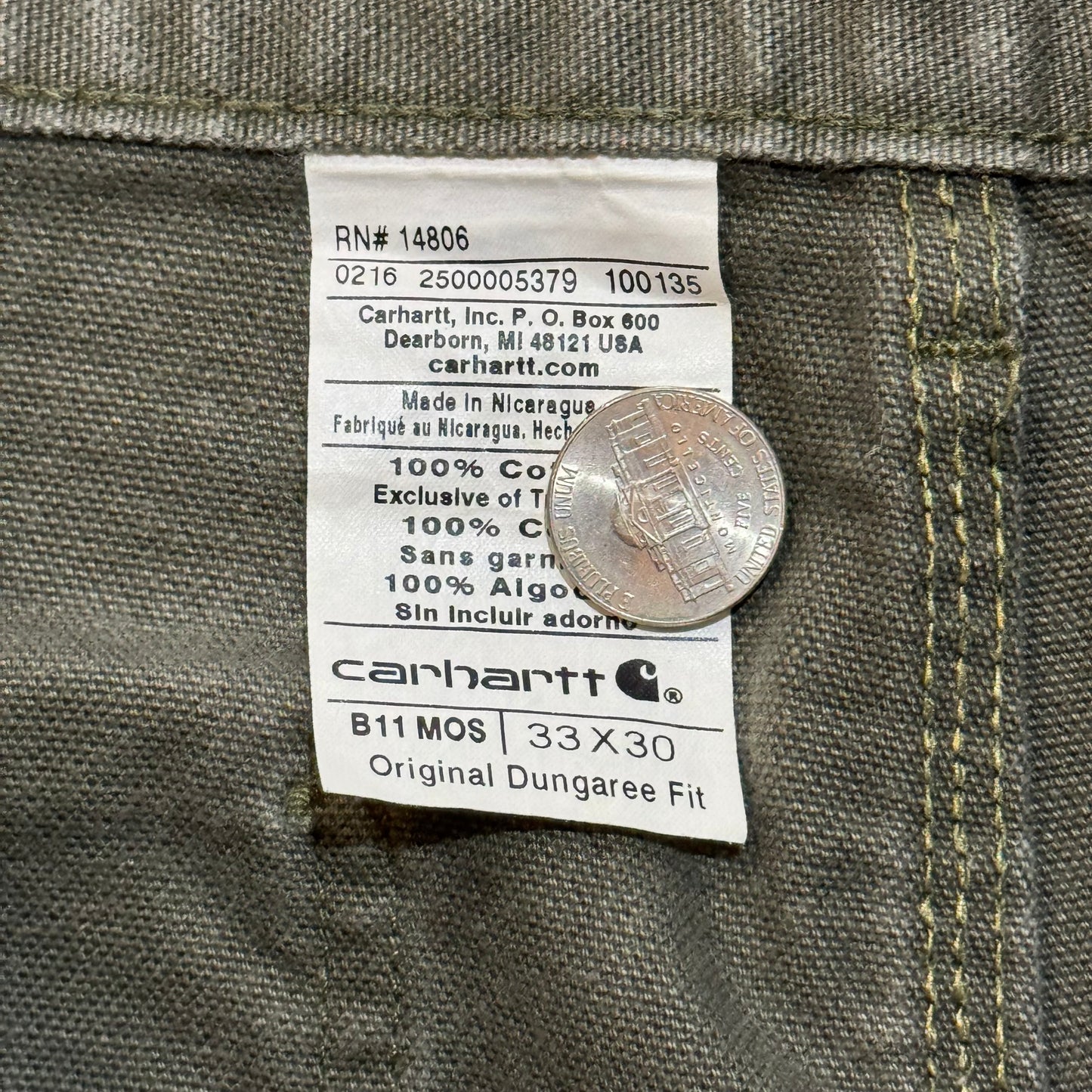 Green Carhartt Pants 3