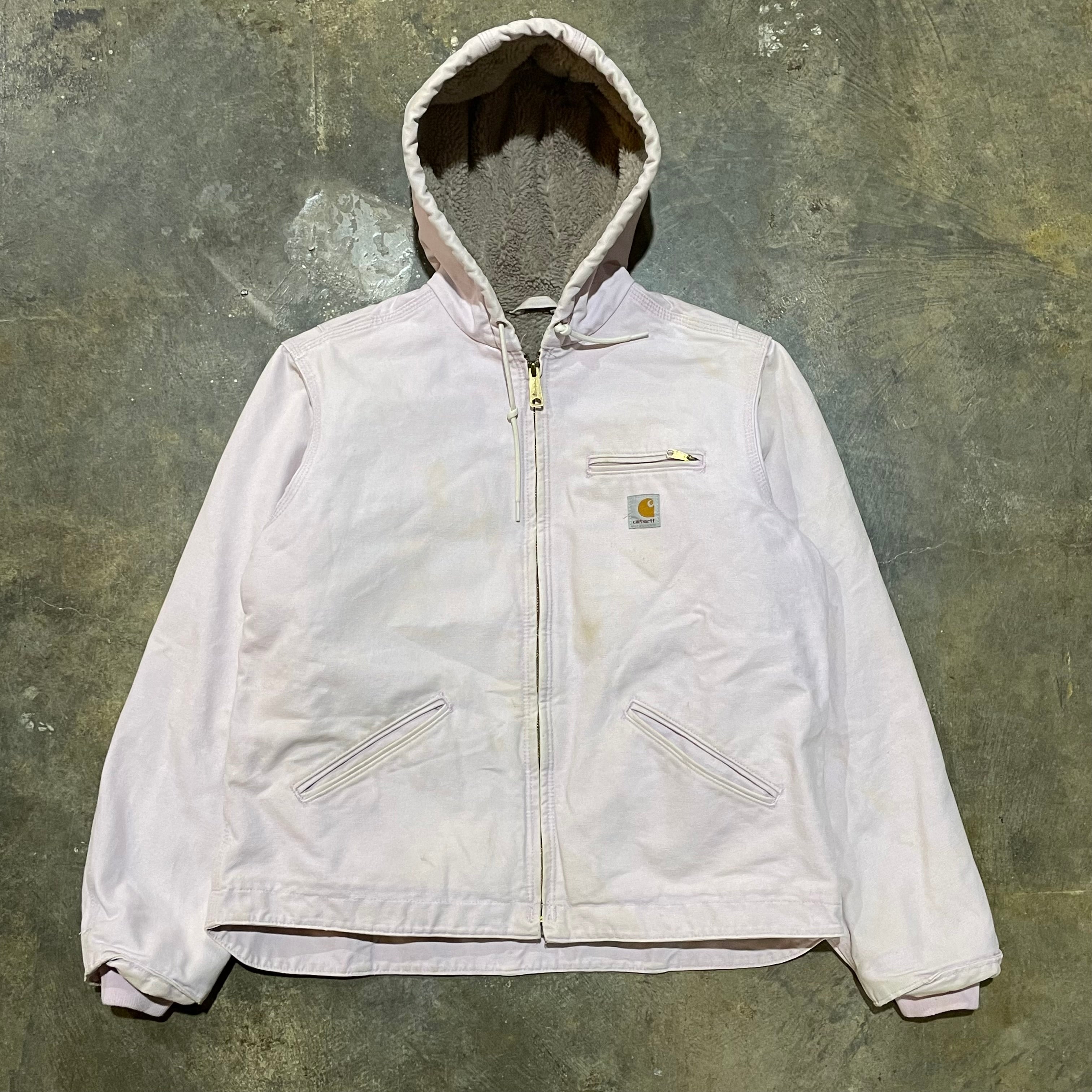 Carhartt Light Pink Sherpa Lined Jacket30