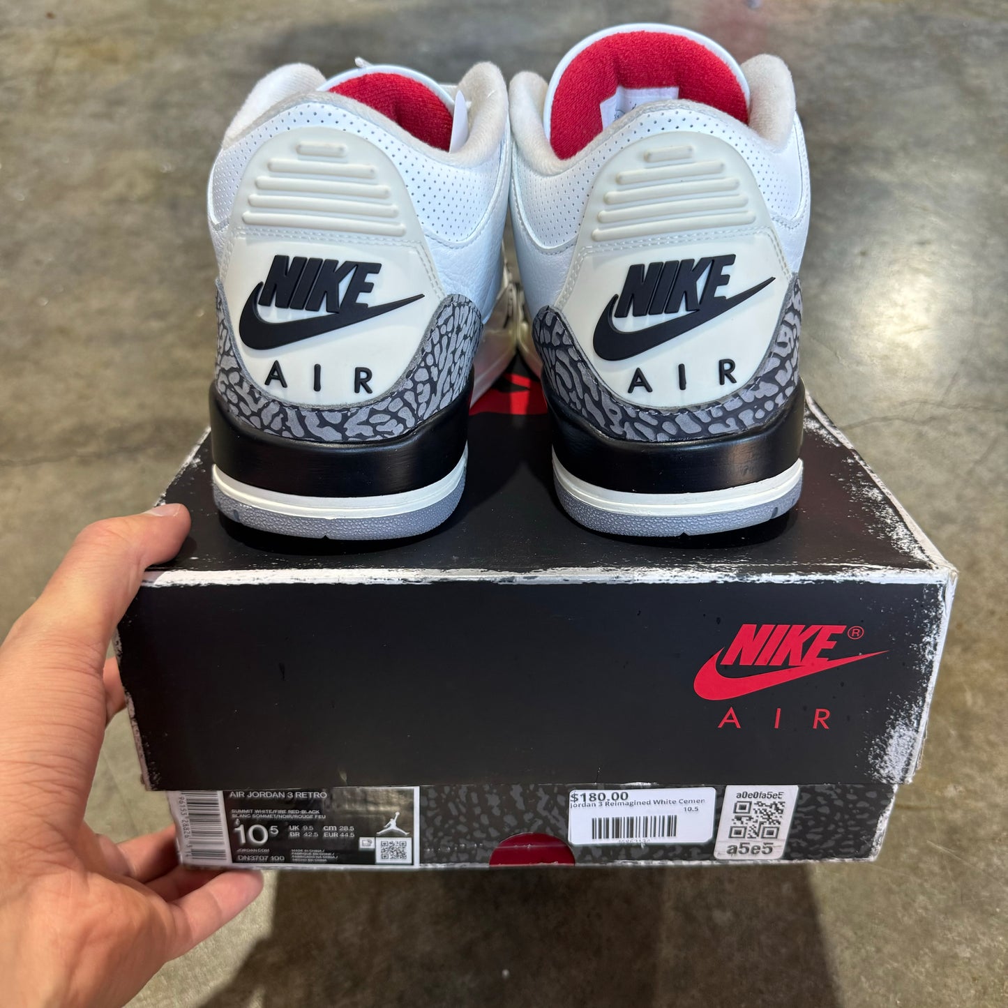 Jordan 3 Reimagined White Cement