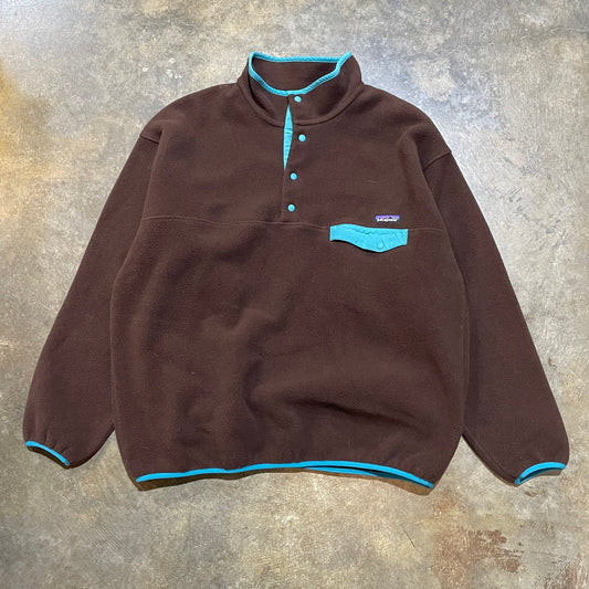 Patagonia Brown Fleece Pullover