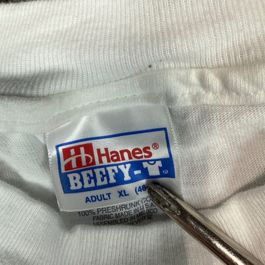 Hanes Buckmasters Graphic Tee - White (XL)