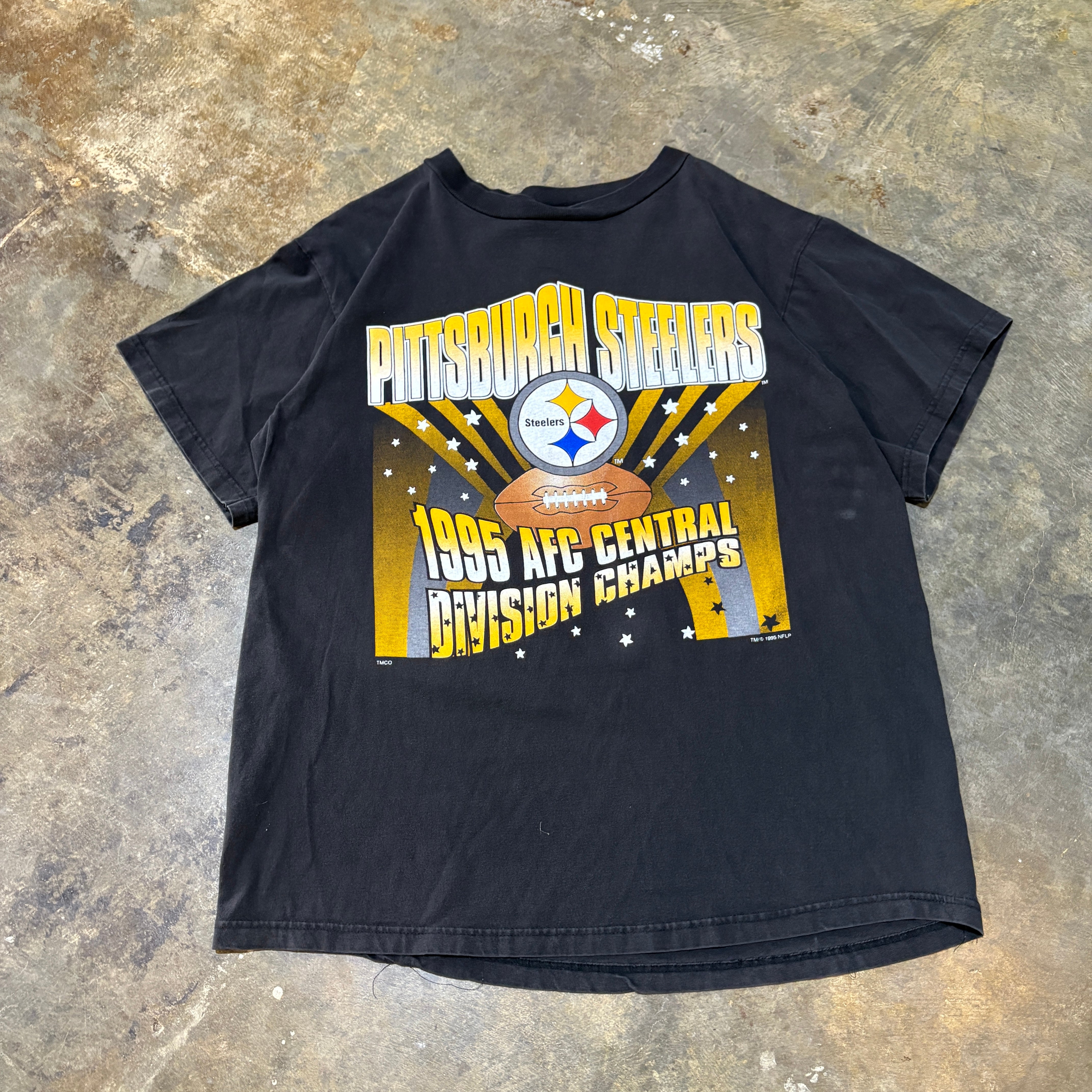 1995 Pittsburgh Steelers AFC Champs Shirt