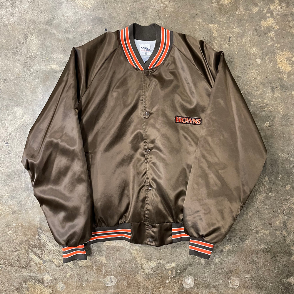 Cleveland Browns Chalkline Satin Jacket