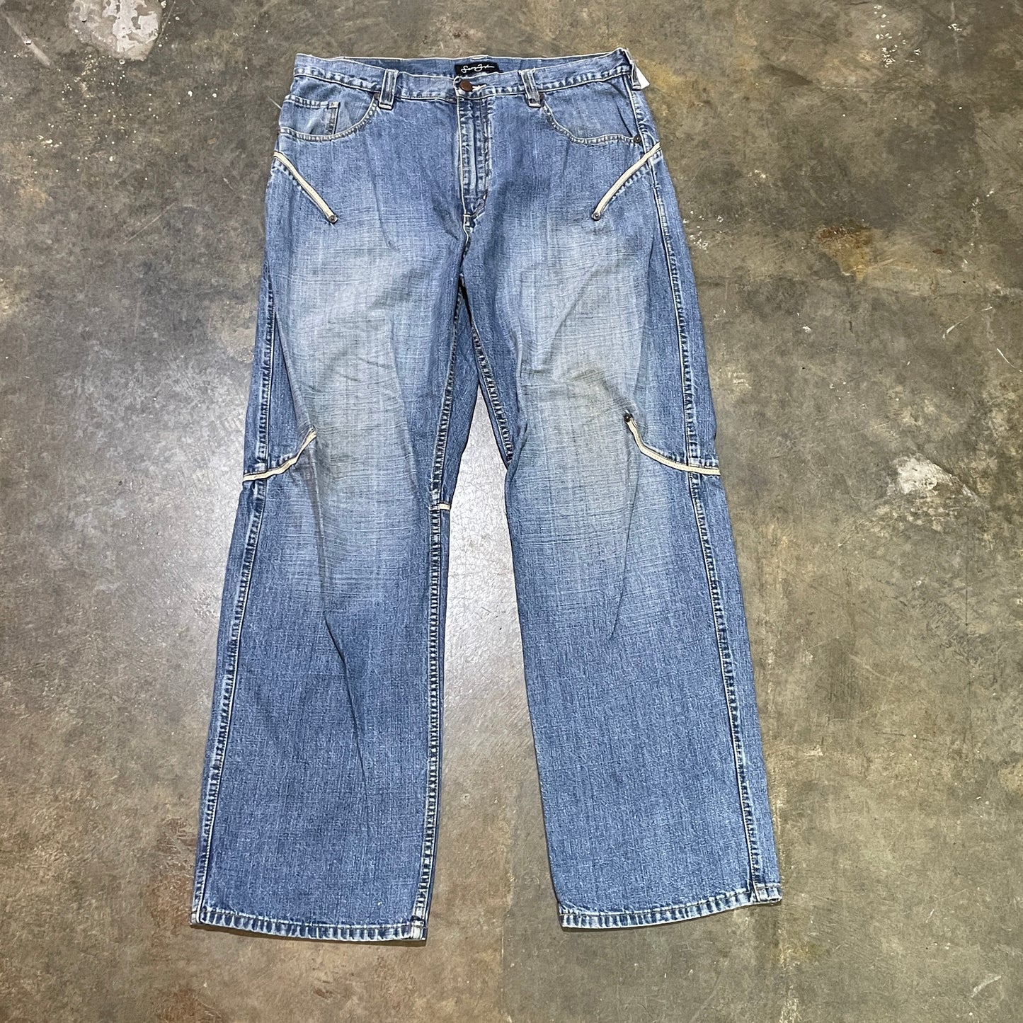 Y2K Sean John Baggy Denim Jeans (L)