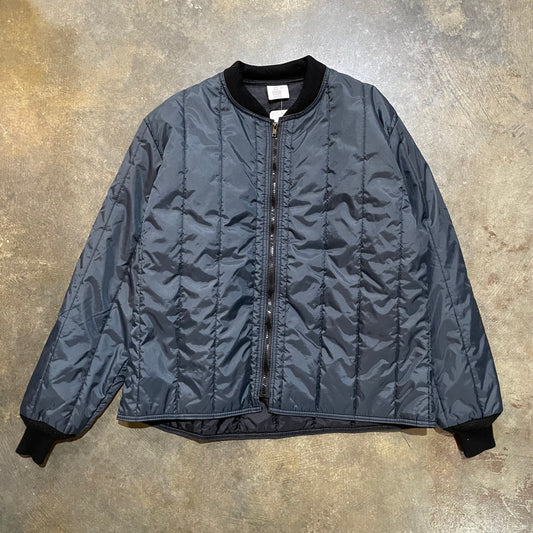 Grey Nylon Liner Jacket