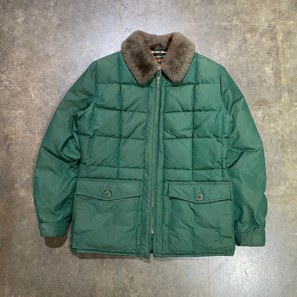 Bauer Down Green Puff Jacket