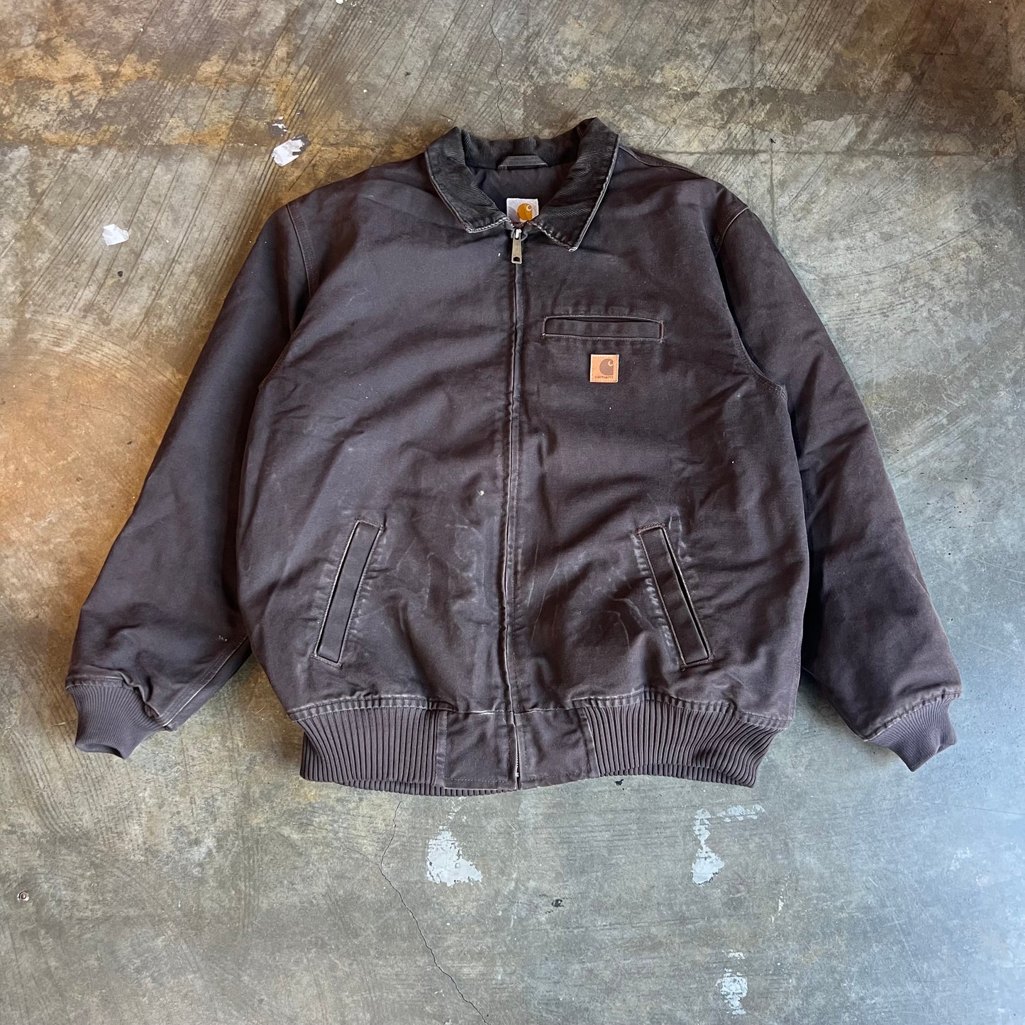 Dark Brown Carhartt Detroit Jacket 14