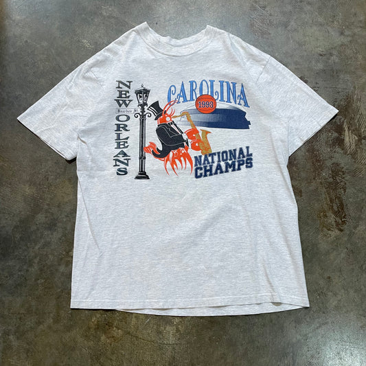 1993 North Carolina Bourbon Street National Champs Tee