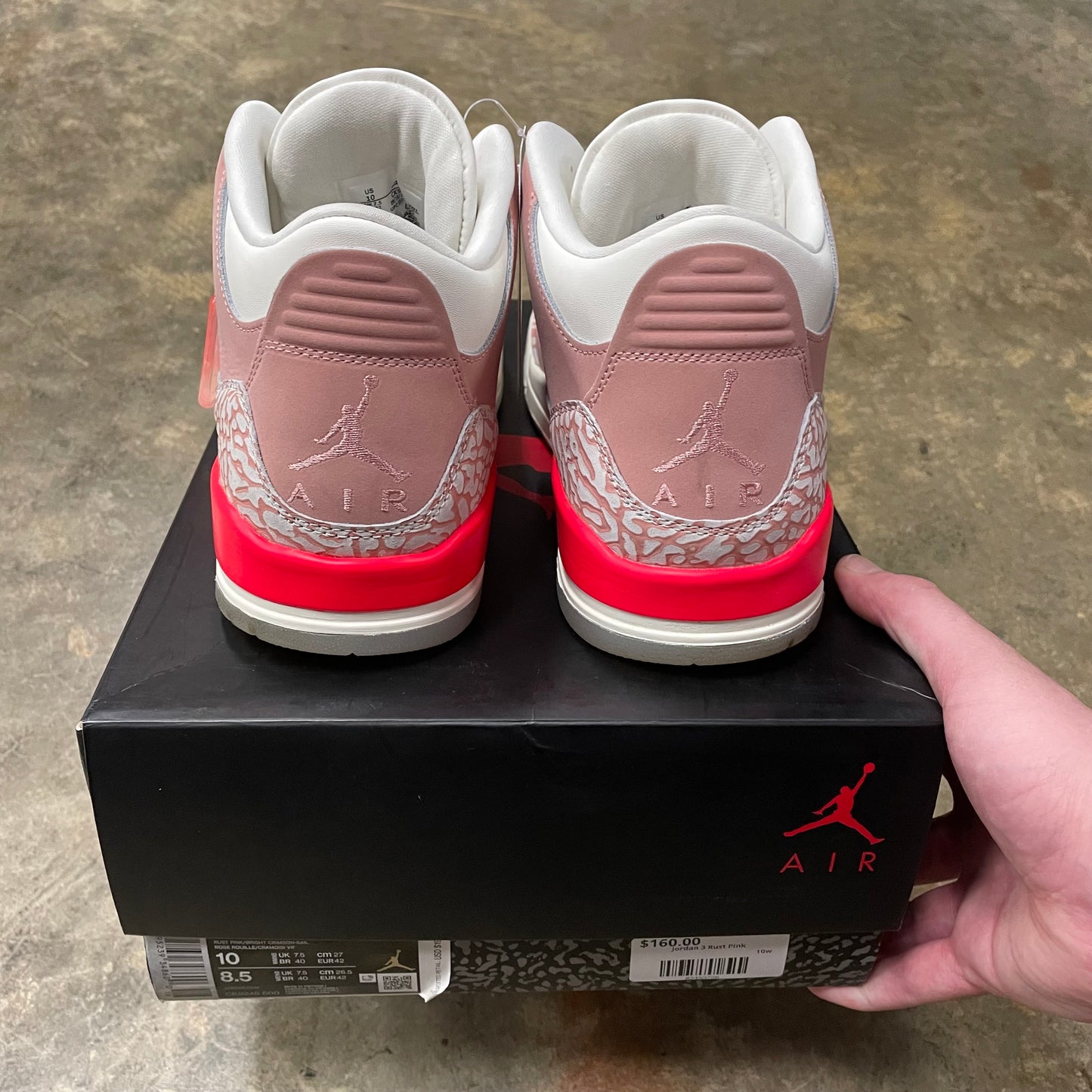 Jordan 3 Rust Pink