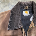 Carhartt Brown Corduroy Collar Santa Fe Jacket 3