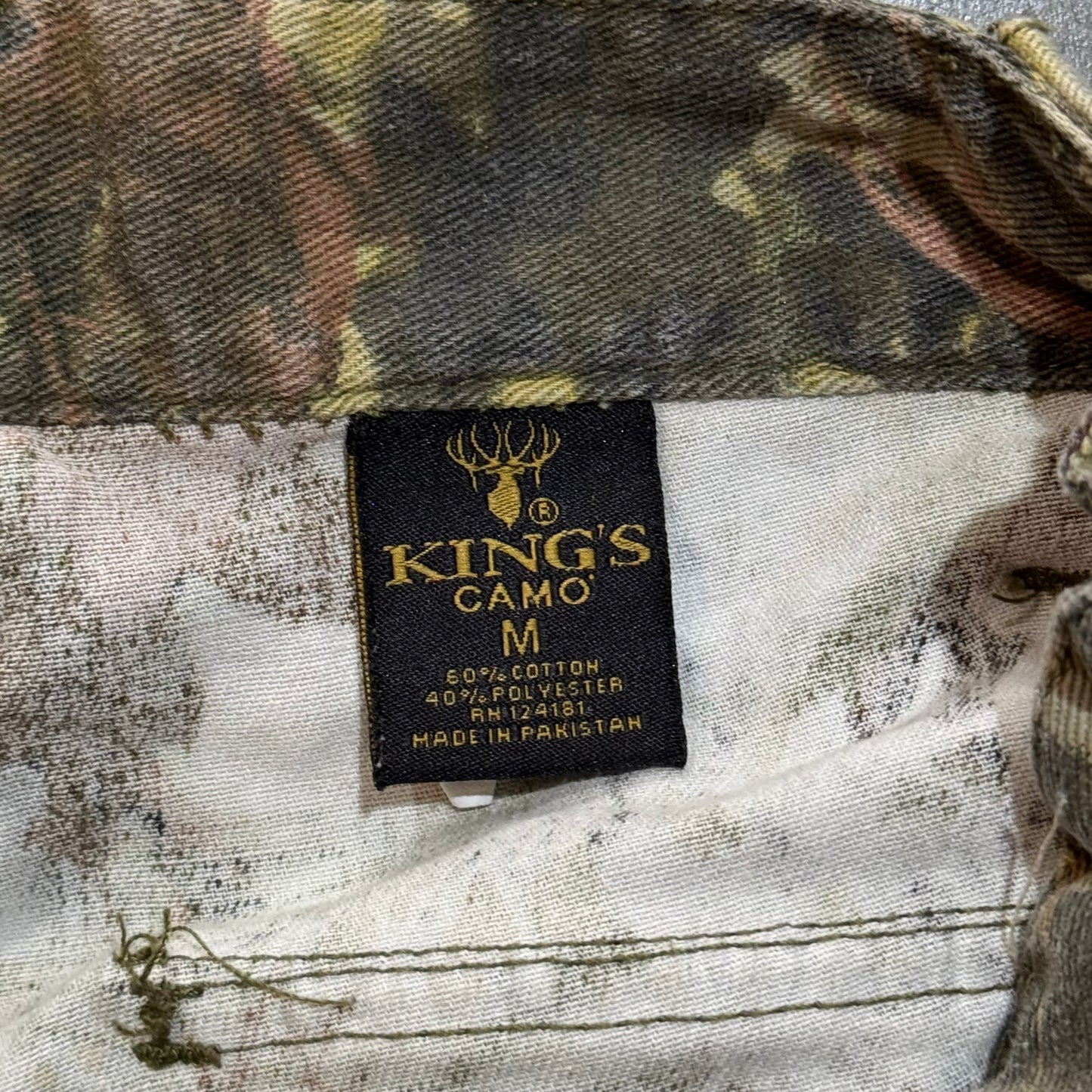 Kings Camo Cut Off Shorts