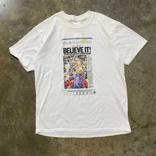 2007 Florida Gator Newspaper Tee