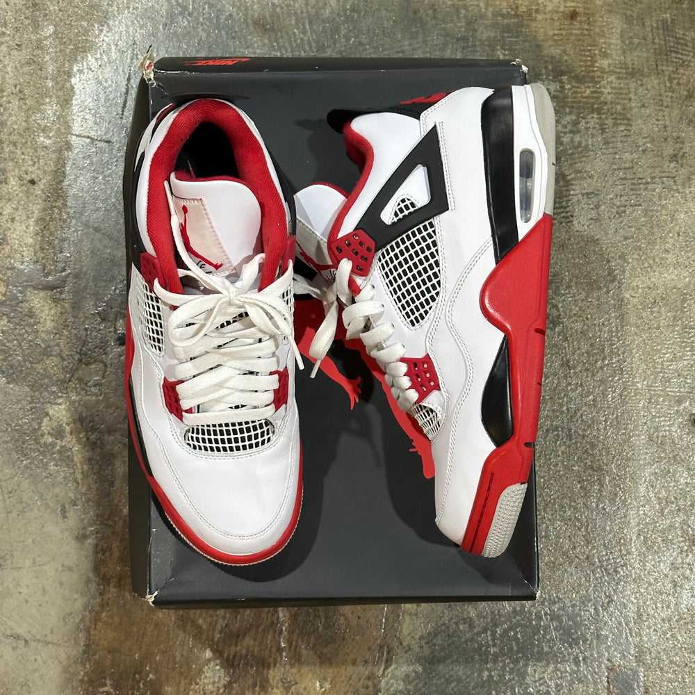 Jordan 4 Retro Fire Red