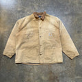 Distressed Tan Carhartt Chore Coat13