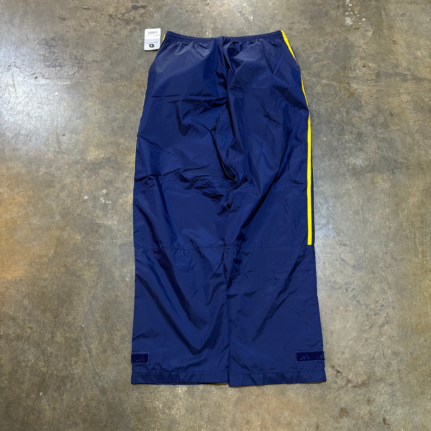 Blue and Yellow Adidas Trackpants11