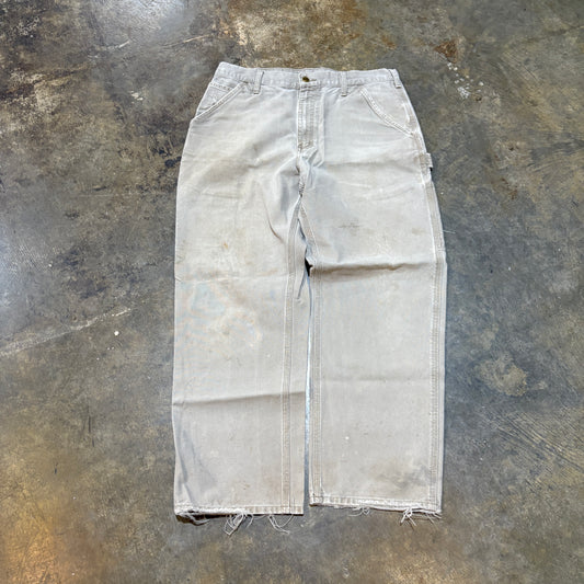 Beige Carhartt Carpenter Pants