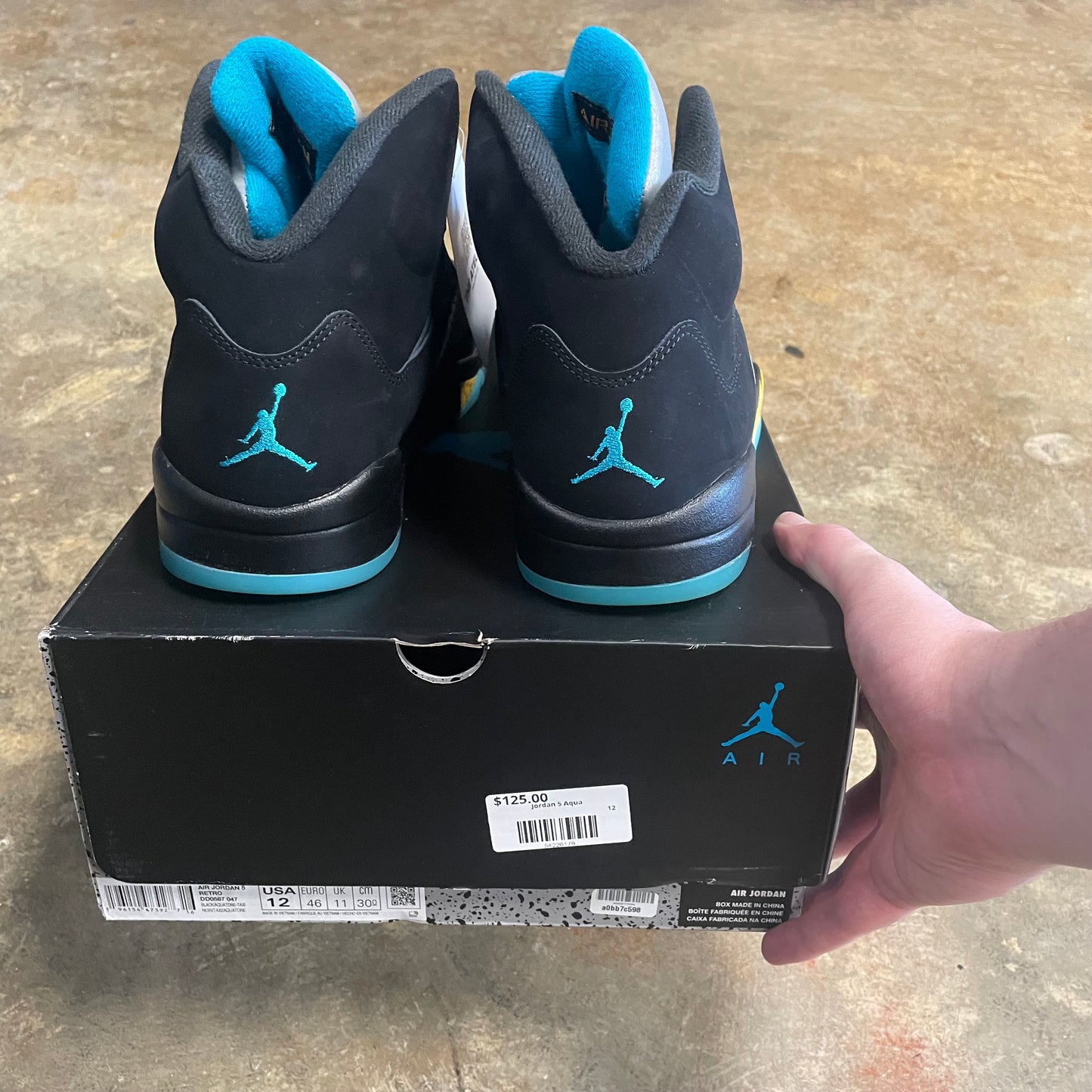 Jordan 5 Aqua