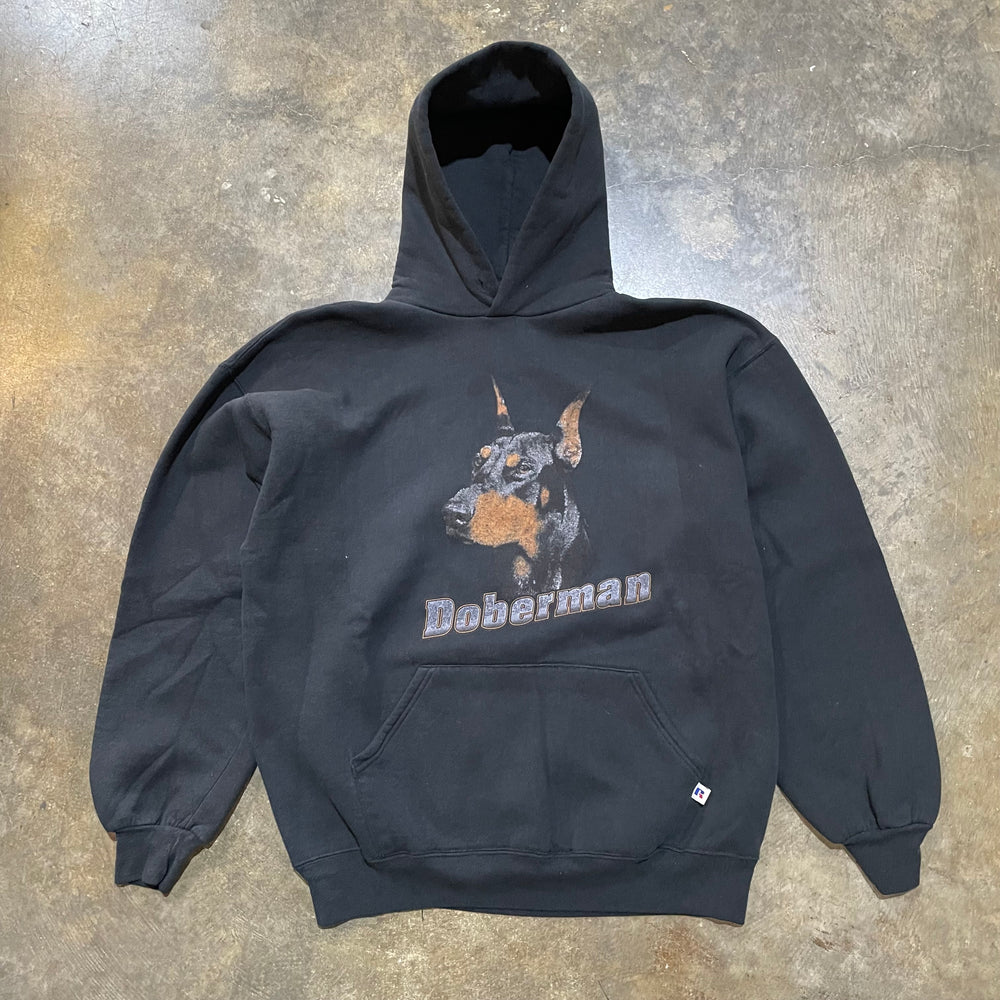 Black Doberman Hoodie