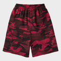 HMDD Red Camo Chimstone Sweat Shorts