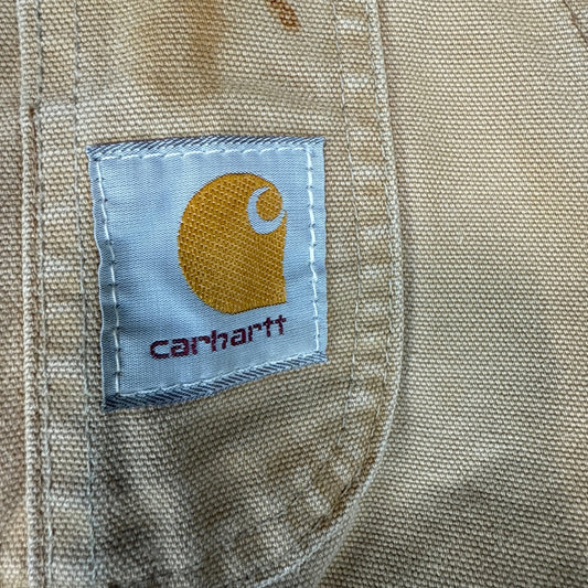 Carhartt Canvas Work Overalls - Tan (32x30)