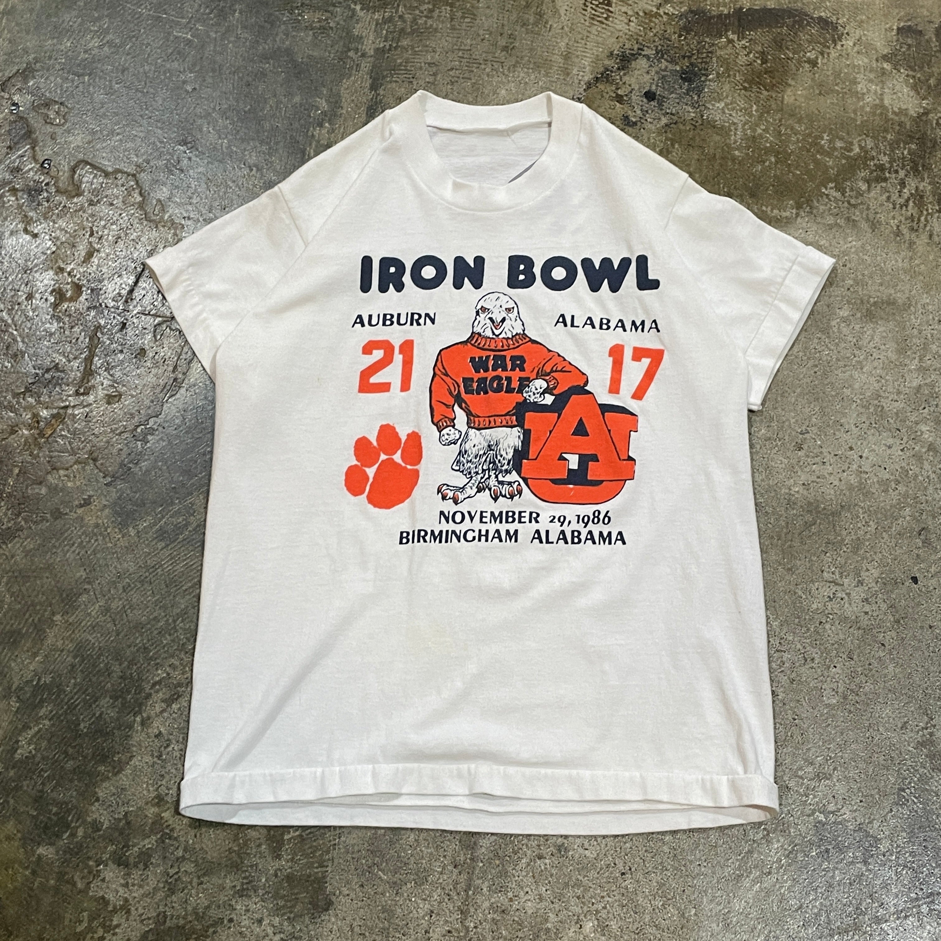 1986 Iron Bowl War Eagle Tee