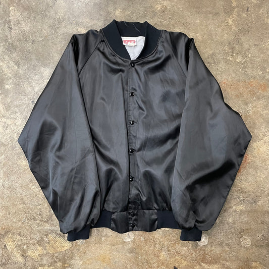 Hartwell Black Satin Jacket