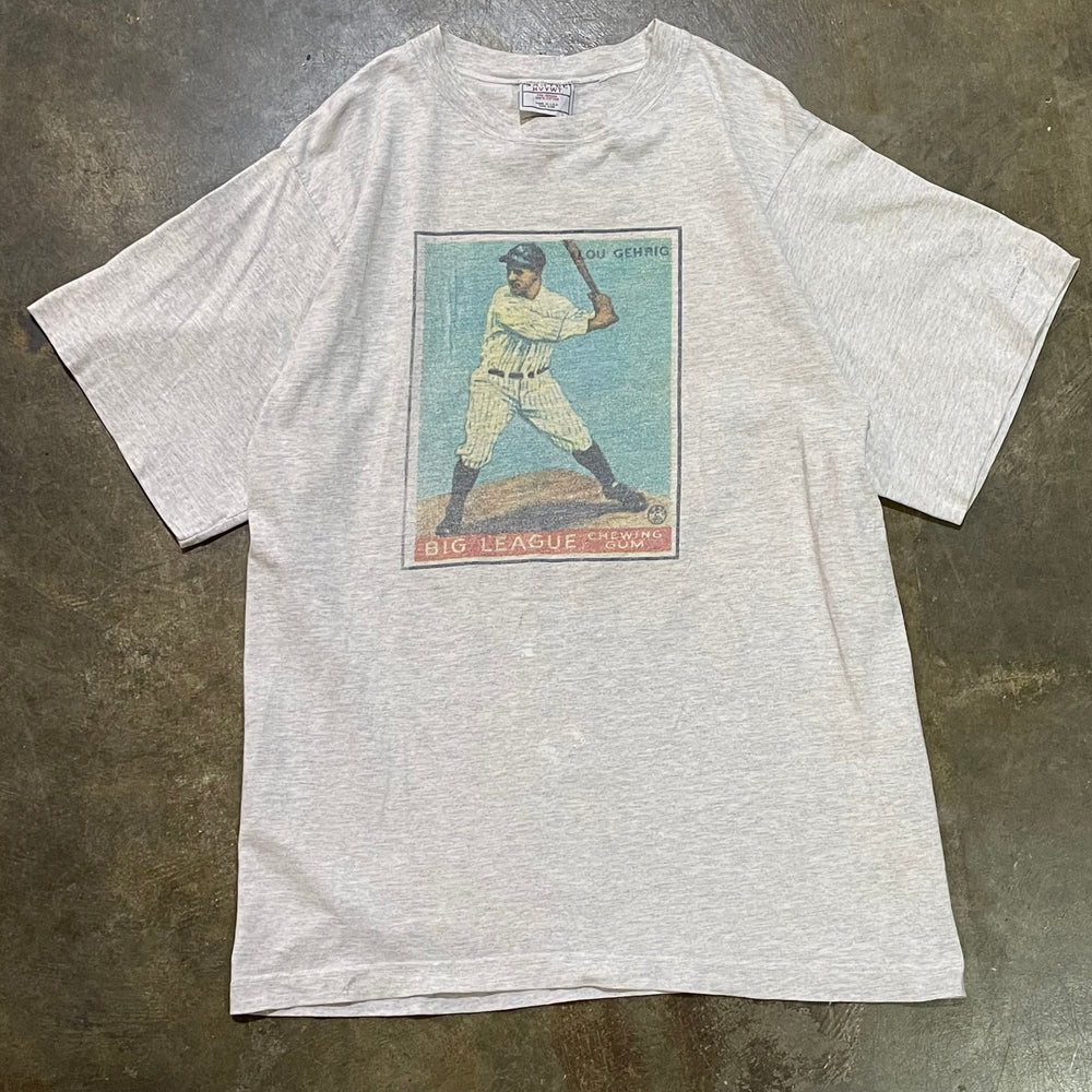 Lou Gehrig Baseball Grey Tee
