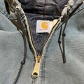 Thrashed Green Carhartt Insulated Jacket