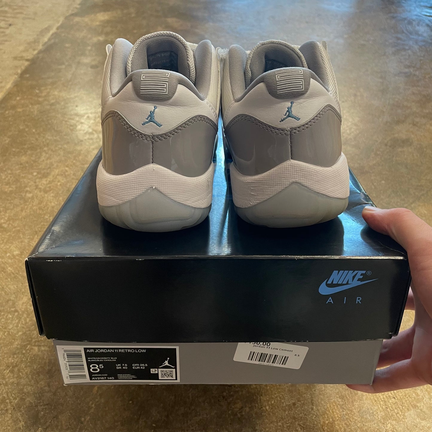 Jordan 11 Low Cement