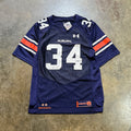 Auburn Navy UA #34 Jersey