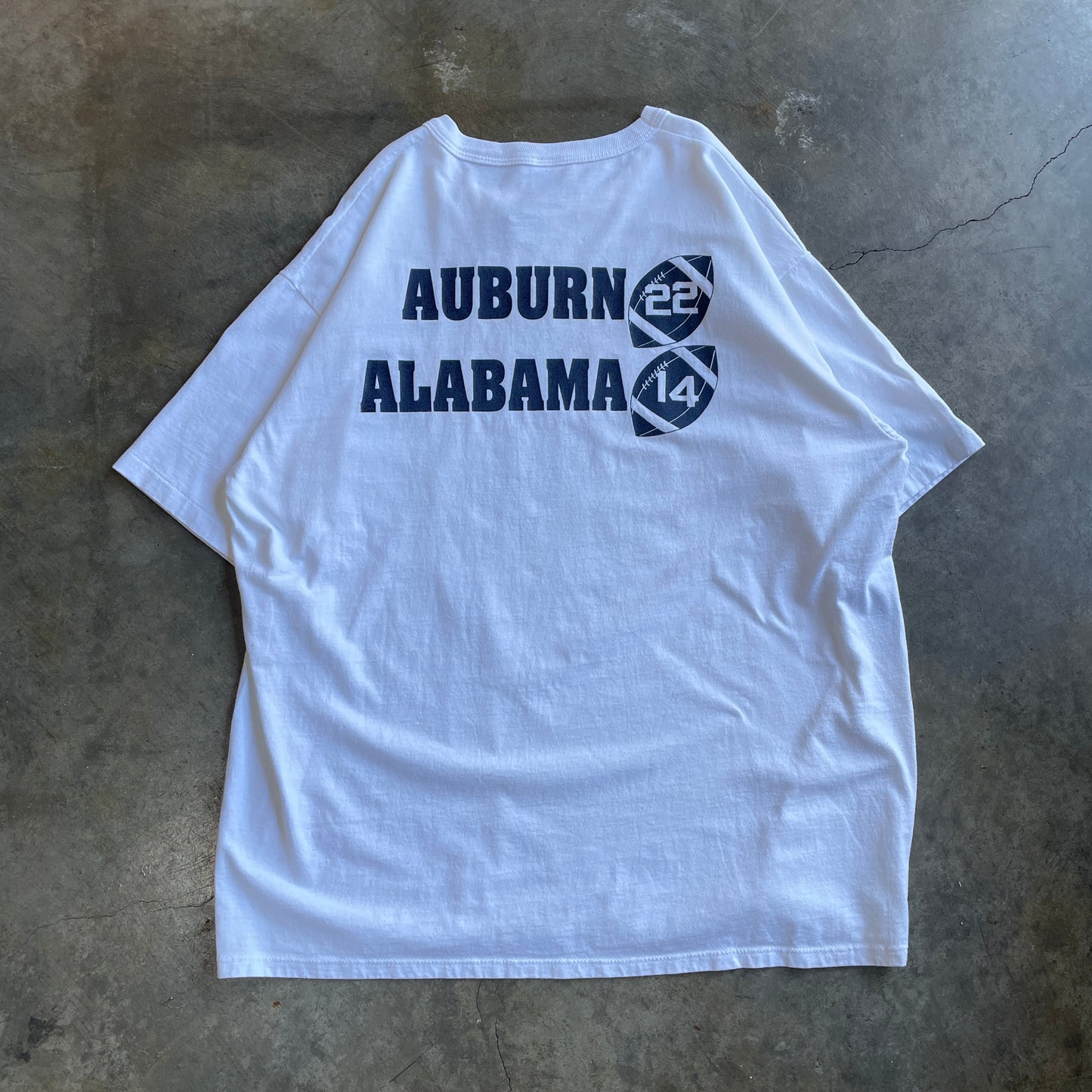 Auburn Vs Alabama The Game Helmet Tee