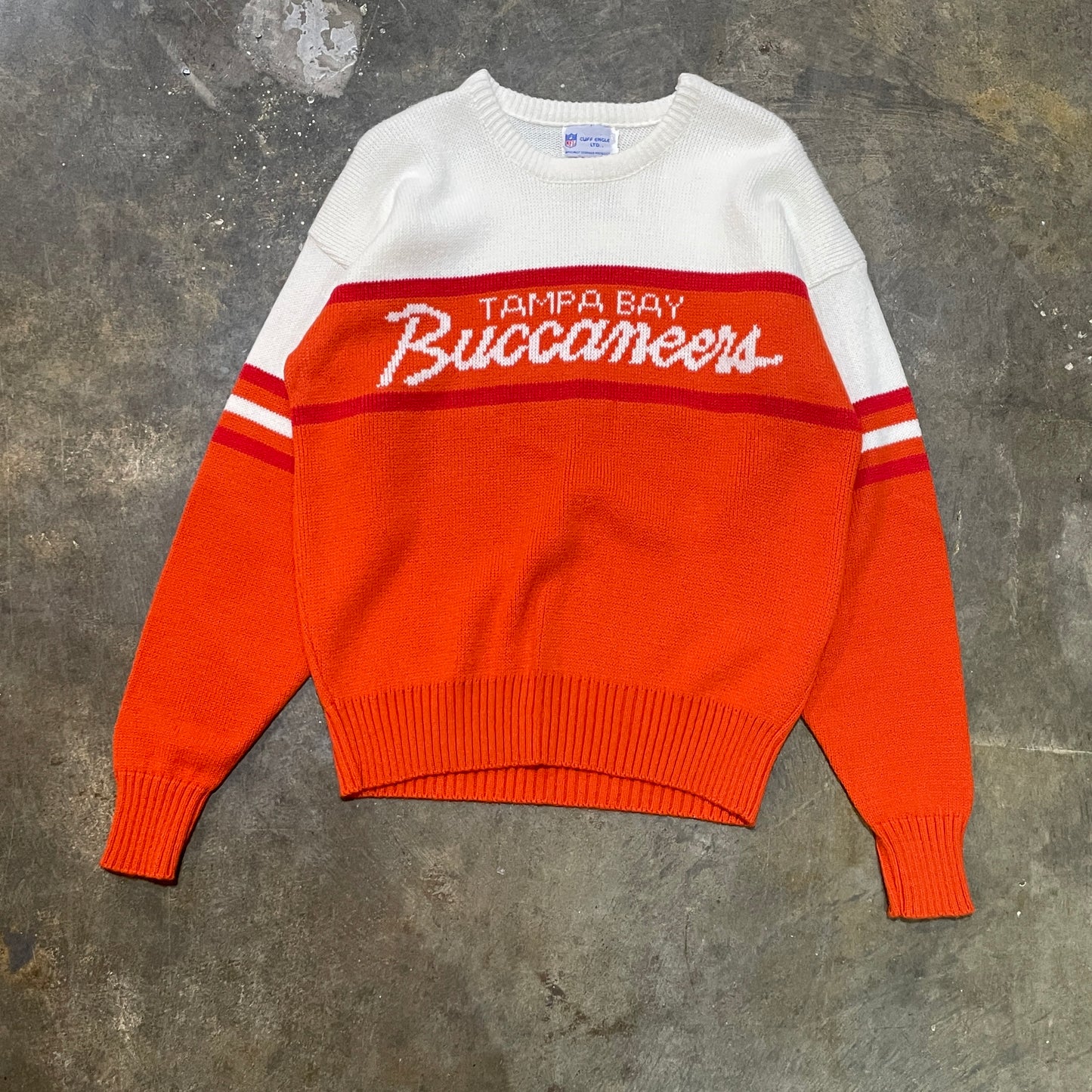 Vintage Tampa Bay Cliff Engle Sweater
