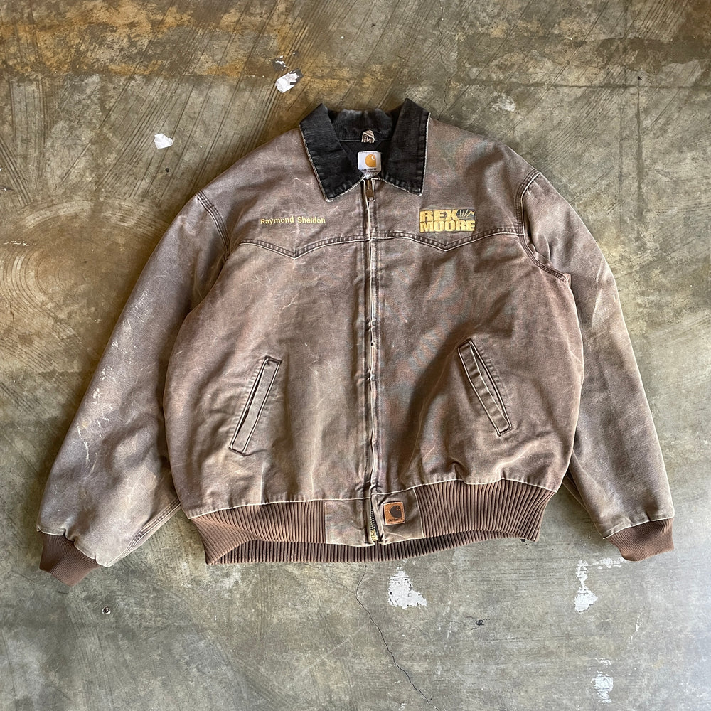 Brown Carhartt Santa Fe Rex Moore Jacket