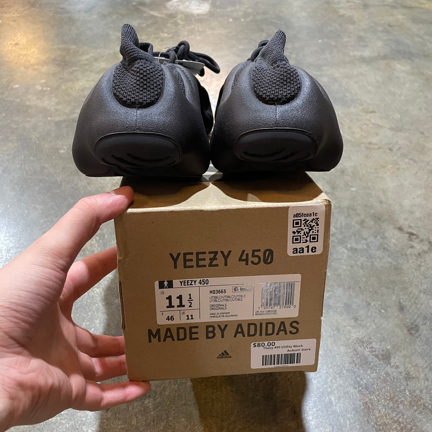 Yeezy 450 Utility Black