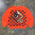 Auburn Football Silhouette Player AU AOP Crewneck