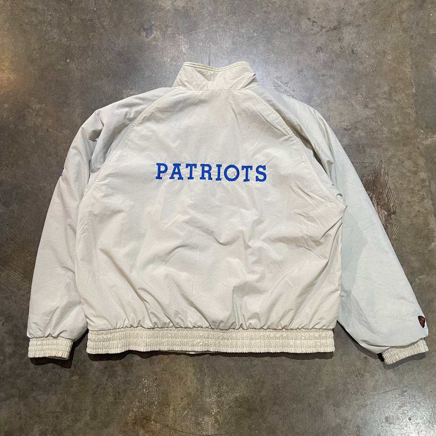 Light Grey Patriots Champion Jacket